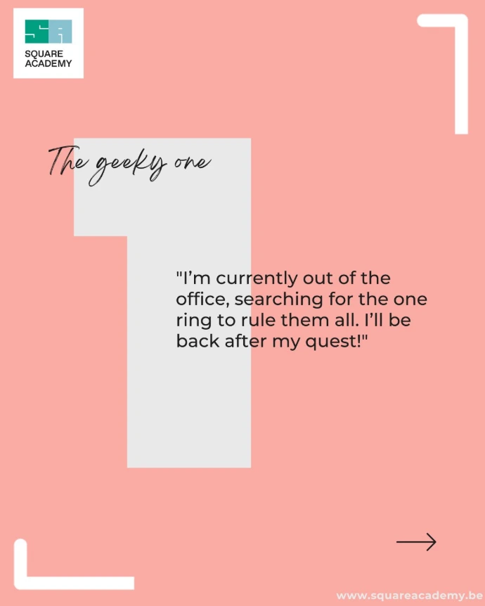The geeky one