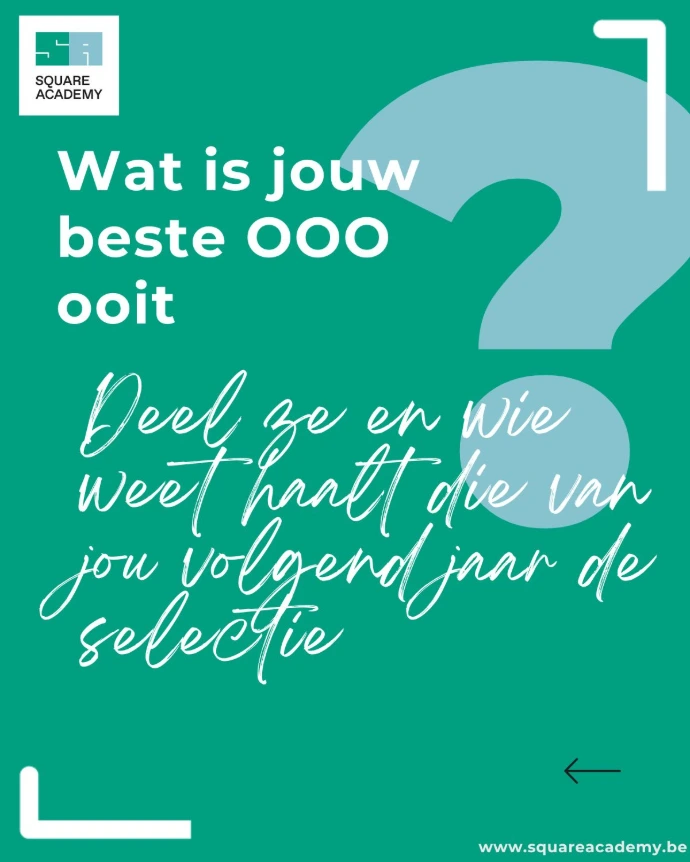 Wat is jouw beste suggestie?
